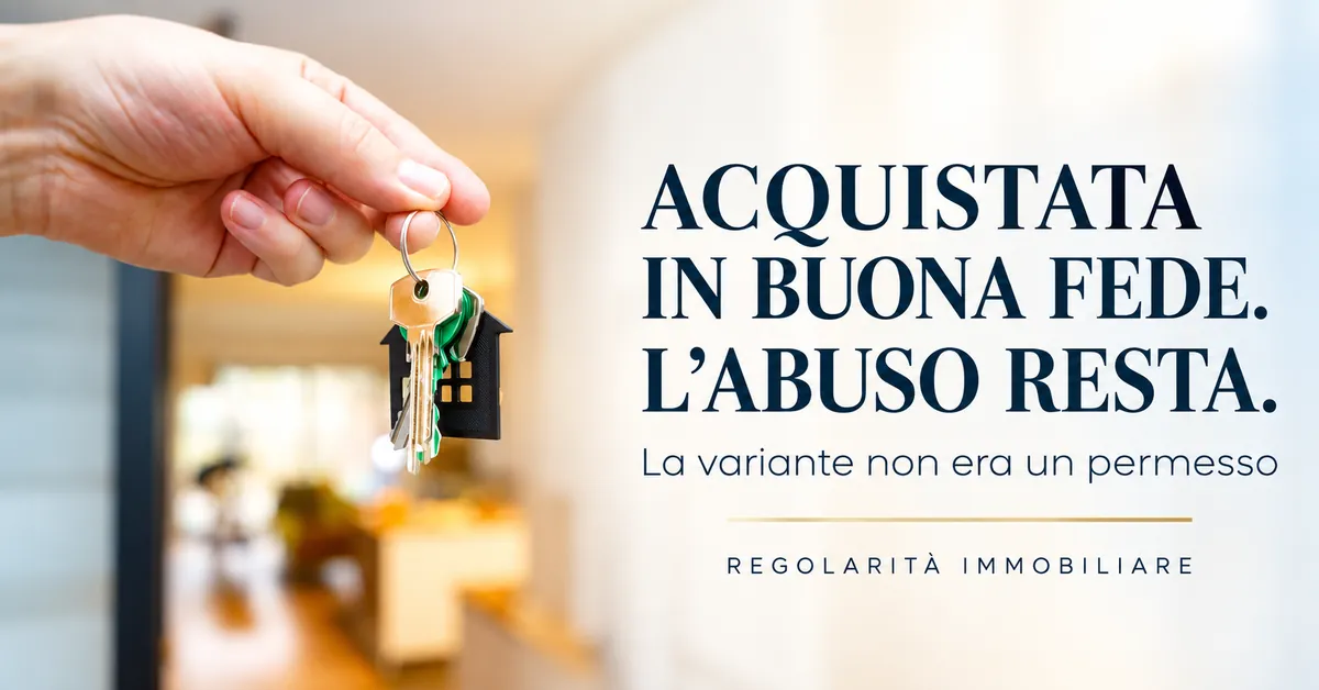 Hai comprato dal costruttore? La buona fede non ti protegge dalla demolizione Hai comprato dal costruttore? La buona fede non ti protegge dalla demolizione